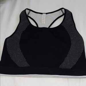 G.I.L.I. Black and Gray Sports Bra